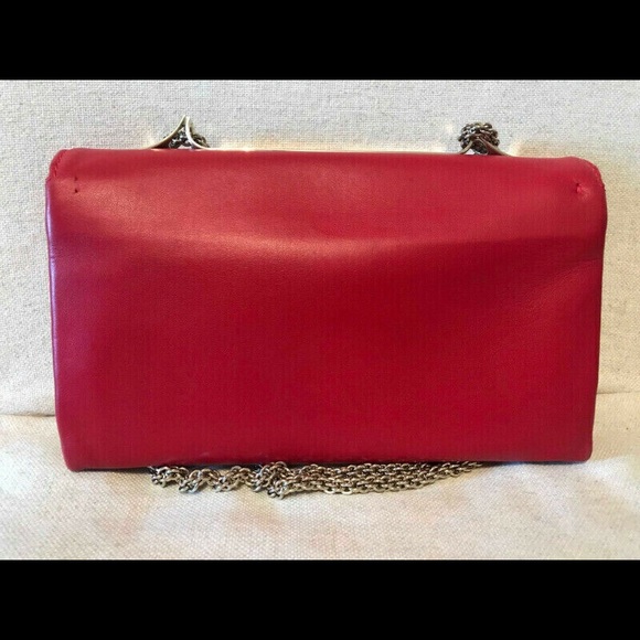 Valentino Lambskin Chain Bag - Picture 2 of 10